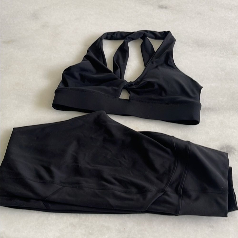 Fabletics black leggings medium